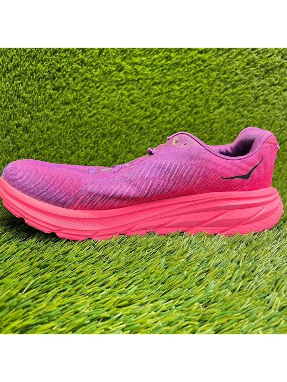 Hoka One One Rincon 3 Womens Size 8.5 Beautyberry Pink Running Shoes Sneakers